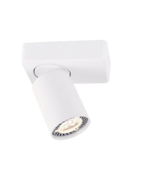 ELITIS-ΦΩΤΙΣΤΙΚΟ ΕΠΙΤΟΙΧΟ/ΟΡΟΦΗΣ ΑΜΜΩΔΕΣ ΛΕΥΚΟ ΑΛΟΥΜΙΝΙΟΥ ΣΥΜΒΑΤΙΚΟ 1XGU10 IP20 12Χ7X11CM