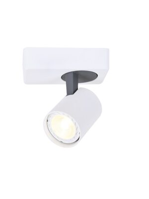 NETTO ΦΩΤΙΣΤΙΚΟ ΟΡΟΦΗΣ ΑmmΩΔΕΣ ΛΕΥΚΟ ΜΕΤΑΛΛΙΚΟ ΣΥΜΒΑΤΙΚΟ 1ΧGU10 IP20 125Χ115mm