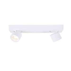 ΕΠΙΤΟΙΧΟ Φ/Σ LED 10W COB 80° 3000K 800LM ΛΕΥΚΟ ΑΛΟΥΜΙΝΙΟ 32X7XH7,5CM PLUTO