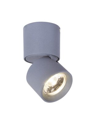 NETTO ΦΩΤΙΣΤΙΚΟ ΕΠΙΤΟΙΧΟ ΑmmΩΔΕΣ ΓΚΡΙ ΑΛΟΥΜΙΝΙΟ LED 5W 3000K 400Lm IP20 Φ56Χ95mm