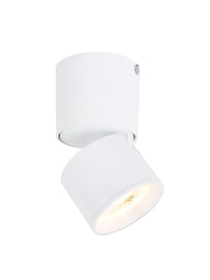 PLUTO-ΦΩΤΙΣΤΙΚΟ ΕΠΙΤΟΙΧΟ/ΟΡΟΦΗΣ ΑΜΜΩΔΕΣ ΛΕΥΚΟ ΑΛΟΥΜΙΝΙΟΥ LED COB 5W 3000K 400LM  IP20 D5,6XH10CM