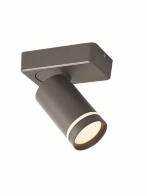 DIVINO-ΦΩΤΙΣΤΙΚΟ ΕΠΙΤΟΙΧΟ/ΟΡΟΦΗΣ ΑΜΜΩΔΕΣ ΓΚΡΙ ΣΥΜΒΑΤΙΚΟ 1XGU10 IP20 12X7X13,5CM