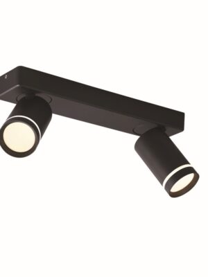 ΕΠΙΤΟΙΧΟ Φ/Σ 2XGU10 DIVINO ΜΑΥΡΟ ΑΛΟΥΜΙΝΙΟ IP20 32X7X13,5CM