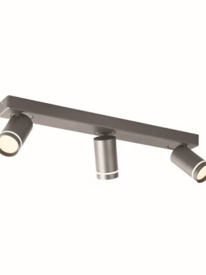 NETTO ΦΩΤΙΣΤΙΚΟ ΟΡΟΦΗΣ ΑmmΩΔΕΣ ΓΚΡΙ ΑΛΟΥΜΙΝΙΟ ΣΥΜΒΑΤΙΚΟ 3ΧGU10 IP20 540Χ135mm