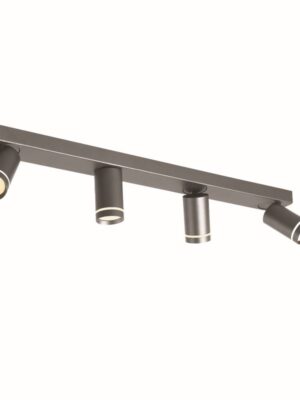 ΕΠΙΤΟΙΧΟ Φ/Σ 4XGU10 DIVINO ΓΚΡΙ ΑΛΟΥΜΙΝΙΟ IP20 76X7X13,5CM