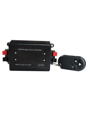 LED DIMMER 8A 12V 96W & 24V 192W & RF REMOTE