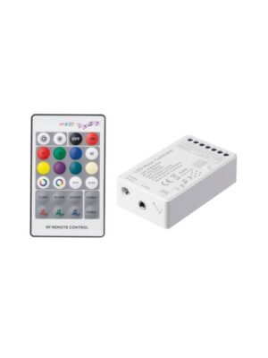 POWER RGB & RGBW AUDIO LED MUSIC CONTROLLER & RF REMOTE