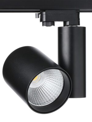 BLACK LED TRACK LIGHT 30W 4000K 4WIRES 38° 2800LM 230V Ra80