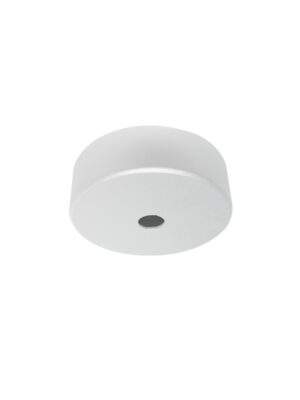 ΜΕΤΑΛΛΙΚΗ ΛΕΥΚΗ ΣΤΡΟΓΓΥΛΗ ΡΟΖΕΤΑ Φ80x30mm