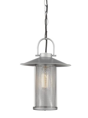 ROSSA - ΦΑΝΑΡΙ ΚΗΠΟΥ ΚΡΕΜΑΣΤΟ ΑΤΣΑΛΙΝΟ ΑΣΗΜΙ ΣΥΜΒΑΤΙΚΟ 1XE27 IP44 Φ240x1395mm