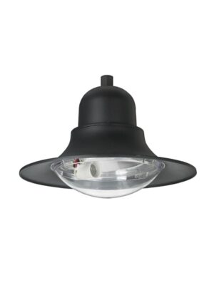 PAGODA - ΦΑΝΑΡΙ ΠΛΑΤΕΙΑΣ ΑΛΟΥΜΙΝΙΟ ΓΚΡΙ ΣΥΜΒΑΤΙΚΟ 1xE40 IP65 Φ560x300mm