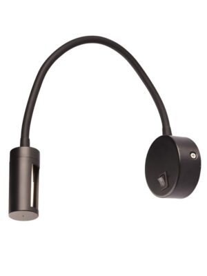 PIPER-ΦΩΤΙΣΤΙΚΟ ΕΠΙΤΟΙΧΟ/ΟΡΟΦΗΣ ΜΑΥΡΟ ΜΕΤΑΛΛΙΚΟ LED 3W  3200K 210LM IP20 8X4X44CM