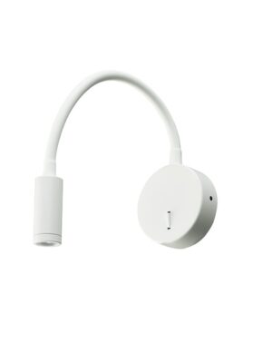 ALIS-ΦΩΤΙΣΤΙΚΟ ΕΠΙΤΟΙΧΟ  ΛΕΥΚΟ ΜΑΤ ΜΕΤΑΛΛΙΚΟ LED 3W 3200K 190LM IP20 D8X36CM