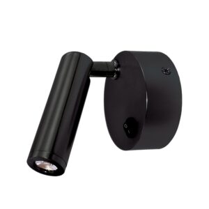 INYOKA2-ΦΩΤΙΣΤΙΚΟ ΕΠΙΤΟΙΧΟ/ΟΡΟΦΗΣ ΜΑΥΡΟ ΜΕΤΑΛΛΙΚΟ  LED 3W  4000Κ 210LM  IP20  8X16X8CM