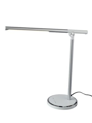 ΕΠΙΤΡΑΠΕΖΙΟ Φ/Σ LED 7W ΑΣΗΜΙ+ΛΕΥΚΟ CCT 300LM DIMMABLE+TOUCH SWITCH+USB CHARGER DEGAS