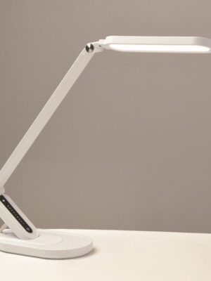 ΕΠΙΤΡΑΠΕΖΙΟ Φ/Σ LED 10W 800LM FRITZ ΛΕΥΚΟ CCT+DIMMABLE+TOUCH SWITCH+USB CHARGER