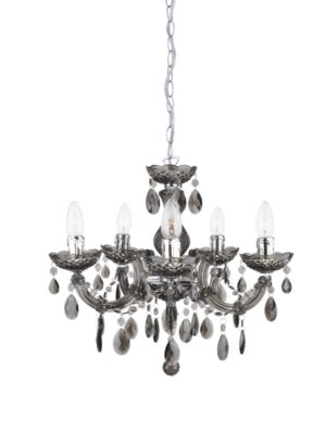 ΚΡΕΜΑΣΤΟ Φ/Σ 5ΧΕ14 ΑΚΡΥΛΙΚΟ ΦΙΜΕ+ΧΡΩΜΙΟ ΜΕΤΑΛΛΟ Φ46ΧΗ122CM NEFERTITI