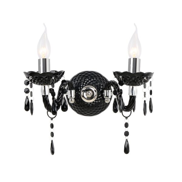 NETTO ΦΩΤΙΣΤΙΚΟ ΕΠΙΤΟΙΧΟ ΜΑΥΡΟ ΑΚΡΥΛΙΚΟ ΣΥΜΒΑΤΙΚΟ 2ΧΕ14 IP20 380Χ240mm