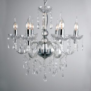 NETTO ΦΩΤΙΣΤΙΚΟ ΚΡΕΜΑΣΤΟ ΔΙΑΦΑΝΟ ΑΚΡΥΛΙΚΟ ΣΥΜΒΑΤΙΚΟ 6ΧΕ14 IP20 Φ100Χ1660mm