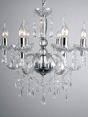 NETTO ΦΩΤΙΣΤΙΚΟ ΚΡΕΜΑΣΤΟ ΔΙΑΦΑΝΟ ΑΚΡΥΛΙΚΟ ΣΥΜΒΑΤΙΚΟ 6ΧΕ14 IP20 Φ100Χ1660mm