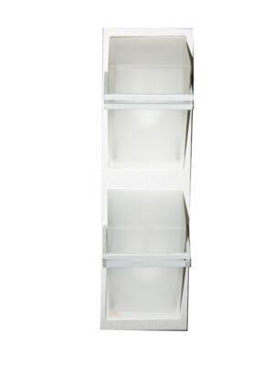 NETTO ΦΩΤΙΣΤΙΚΟ ΕΠΙΤΟΙΧΟ ΓΚΡΙ ΜΕΤΑΛΛΙΚΟ ΣΥΜΒΑΤΙΚΟ 2ΧG9 IP20 105Χ90Χ360mm