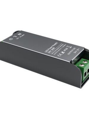 LED CV ΜΕΤΑΛΛΙΚΟ DRIVER 230V AC- 12V DC 30W 1,25A IP20 5YRS