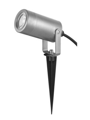 ΣΠΟΤ ΚΗΠΟΥ ΑΡΧΙΤΕΚΤΟΝΙΚΟΥ ΦΩΤΙΣΜΟΥ ΓΚΡΙ ΣΥΜΒΑΤΙΚΟ 1xGU10 & LED 3W IP65 60x110x194mm