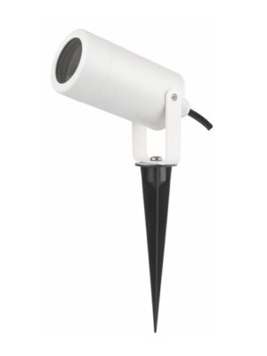 ΣΠΟΤ ΚΗΠΟΥ ΑΡΧΙΤΕΚΤΟΝΙΚΟΥ ΦΩΤΙΣΜΟΥ ΛΕΥΚΟ ΣΥΜΒΑΤΙΚΟ 1xGU10 & LED 3W IP65 60x110x194mm
