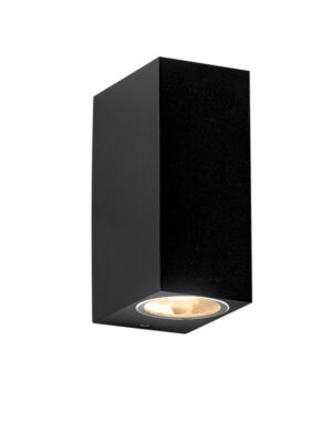 ΣΠΟΤ ΟΡΟΦΗΣ ΑΡΧΙΤΕΚΤΟΝΙΚΟΥ ΦΩΤΙΣΜΟΥ 2 ΔΕΣΜΕΩΝ ΜΑΥΡΟ ΣΥΜΒΑΤΙΚΟ 1xGU10 & LED 3W IP65 58x81x92mm
