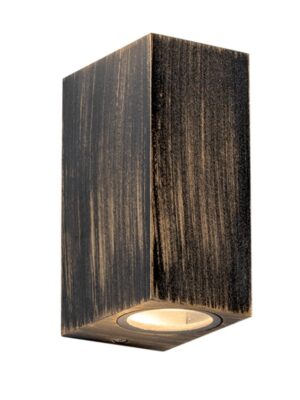 ΣΠΟΤ ΟΡΟΦΗΣ ΑΡΧΙΤΕΚΤΟΝΙΚΟΥ ΦΩΤΙΣΜΟΥ 2 ΔΕΣΜΕΩΝ ΣΚΟΥΡΙΑ ΣΥΜΒΑΤΙΚΟ 1xGU10 & LED 3W IP65 58x81x92mm