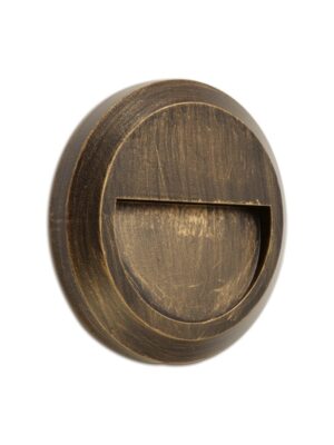 LED WALL ROUND LUMINAIRE RUST 230V AC IP65 2W 3000K 100LM RA80