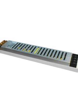 ΛΕΠΤΟ ΜΕΤΑΛΛΙΚΟ CV LED DRIVER 150W 230V AC 12V DC 12.5A IP20 ΜΕ ΤΕΡΜΑΤΙΚΗ