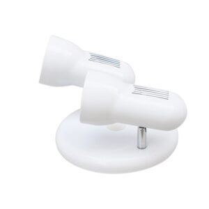 NETTO ΦΩΤΙΣΤΙΚΟ ΟΡΟΦΗΣ ΛΕΥΚΟ ΜΕΤΑΛΛΙΚΟ ΣΥΜΒΑΤΙΚΟ 2ΧΕ27 IP20 Φ188Χ145mm