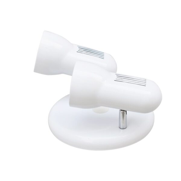 NETTO ΦΩΤΙΣΤΙΚΟ ΟΡΟΦΗΣ ΛΕΥΚΟ ΜΕΤΑΛΛΙΚΟ ΣΥΜΒΑΤΙΚΟ 2ΧΕ27 IP20 Φ188Χ145mm