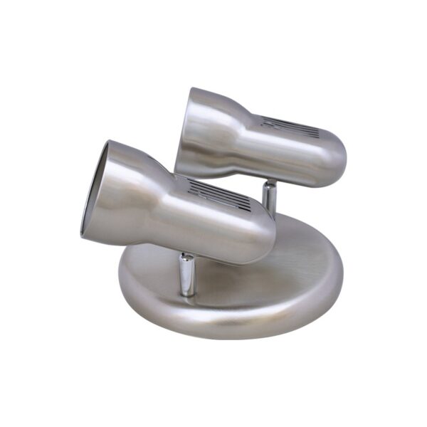 NETTO ΦΩΤΙΣΤΙΚΟ ΟΡΟΦΗΣ ΝΙΚΕΛΙΟ ΜΕΤΑΛΛΙΚΟ ΣΥΜΒΑΤΙΚΟ 2ΧΕ27 IP20 Φ188Χ145mm