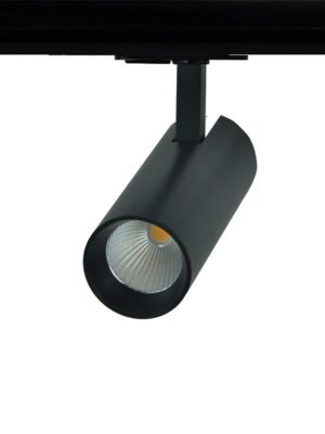 LED ΦΩΤΙΣΤΙΚΟ ΡΑΓΑΣ 230V AC 10W 3000K 1-PHASE 36° 1000LM Ra80 Φ55x153mm 5YRS ΑΜΜΩΔΕΣ ΜΑΥΡΟ