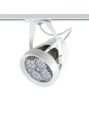 PAR30 - ΣΠΟΤ ΦΩΤΙΣΤΙΚΟ ΡΑΓΑΣ ΜΟΝΟΦΑΣΙΚΟ ΑΛΟΥΜΙΝΙΟ ΛΕΥΚΟ ΣΥΜΒΑΤΙΚΟ 1xE27 IP20 145x120x200mm