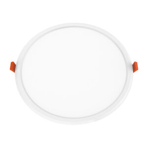 Υ/Κ LED PANEL WHITE ROUND 22W 3000K 2150Lm  Φ225x28mm 230V AC Ra80