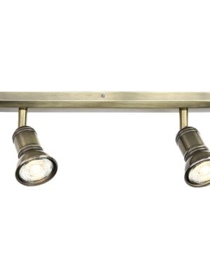 ΕΠΙΤΟΙΧΟ Φ/Σ 2ΧGU10 ΜΠΡΟΝΖΕ ΜΕΤΑΛΛΙΚΟ 3X6,2X14CM BRULEE