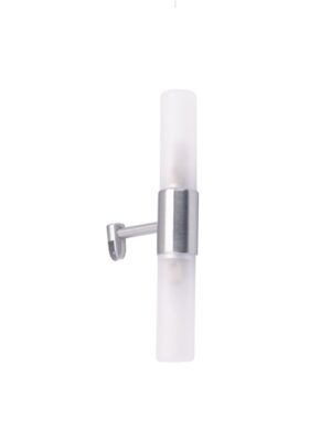 SUEVA-ΦΩΤΙΣΤΙΚΟ ΕΠΙΤΟΙΧΟ ΑΣΗΜΙ ΜΕΤΑΛΛΙΚΟ ΜΠΑΝΙΟΥ ΣΥΜΒΑΤΙΚΟ 2ΧG9 IP20 14X12X6CM