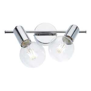 NETTO ΦΩΤΙΣΤΙΚΟ ΕΠΙΤΟΙΧΟ ΧΡΩΜΙΟ ΜΕΤΑΛΛΙΚΟ ΣΥΜΒΑΤΙΚΟ 2ΧΕ27 IP20 330Χ80mm