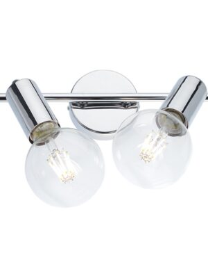 NETTO ΦΩΤΙΣΤΙΚΟ ΕΠΙΤΟΙΧΟ ΧΡΩΜΙΟ ΜΕΤΑΛΛΙΚΟ ΣΥΜΒΑΤΙΚΟ 2ΧΕ27 IP20 330Χ80mm