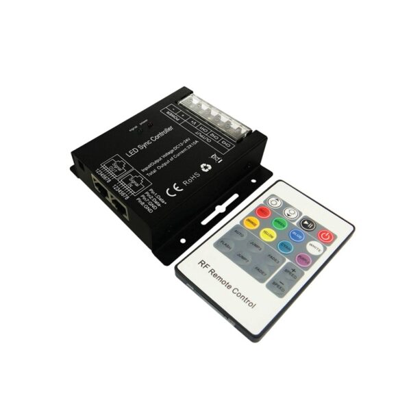 LED ΤΗΛΕΧΕΙΡΙΣΤΗΡΙΟ RGB 30A 12V 360W & 24V 720W & RF REMOTE