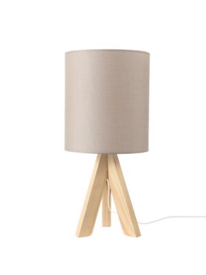 PICCOLO-ΦΩΤΙΣΤΙΚΟ ΕΠΙΤΡΑΠΕΖΙΟ ΚΑΦΕ/ΜΠΕΖ ΞΥΛΙΝΟ ΣΥΜΒΑΤΙΚΟ ΜΕ ΚΑΠΕΛΟ 1ΧΕ14 IP20 Φ18XH40CM