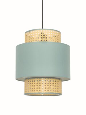 ΚΡΕΜΑΣΤΟ Φ/Σ 1ΧΕ27 NISYROS ΒΕΡΑΜΑΝ ΥΦΑΣΜΑ+ΨΑΘΑ ΡΑΤΑΝ D30XH150CM