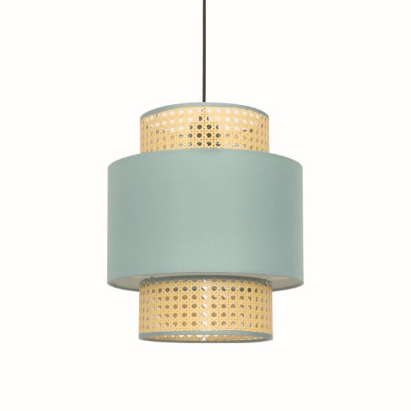 ΚΡΕΜΑΣΤΟ Φ/Σ 1ΧΕ27 NISYROS ΒΕΡΑΜΑΝ ΥΦΑΣΜΑ+ΨΑΘΑ ΡΑΤΑΝ D30XH150CM