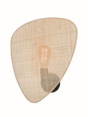 ΕΠΙΤΟΙΧΟ Φ/Σ 1ΧΕ27 SKYROS ΨΑΘΑ ΡΑΤΑΝ 42X38X15CM