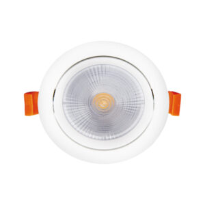 Υ/Κ LED COB ROUND SLIM PANEL 10W 24° 4000K 850Lm 230V Φ85 Ra80