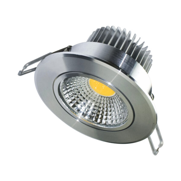 Υ/Κ ROUND N.MAT MOV. LED SPOT 6W 3000K 410Lm COB 230V 60° Ra80