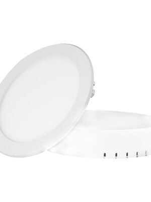 Υ/Κ LED ROUND PC SLIM PANEL 26W 3000K 1830Lm 230V Φ295 Ra80